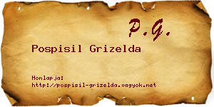 Pospisil Grizelda névjegykártya